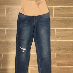 Just black size 27 maternity skinny jeans